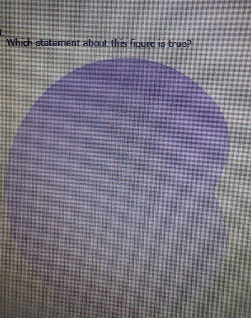 A. it has no rotational symmetry B. It has rotational symmetry with an angle of rotation-example-1