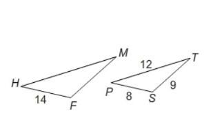 HFM & PST What is the perimeter of HFM Enter the answer in the box.-example-1