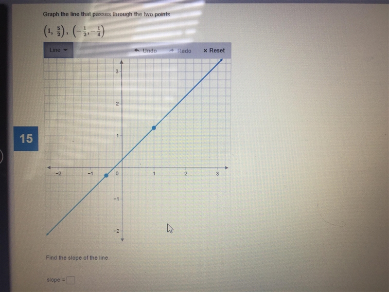 Plz help! Question in picture. What is the slope?-example-1