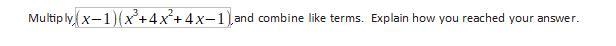 HELP PLZ DUE IN 30 MINUTES The Multiplication of Polynomials-example-1