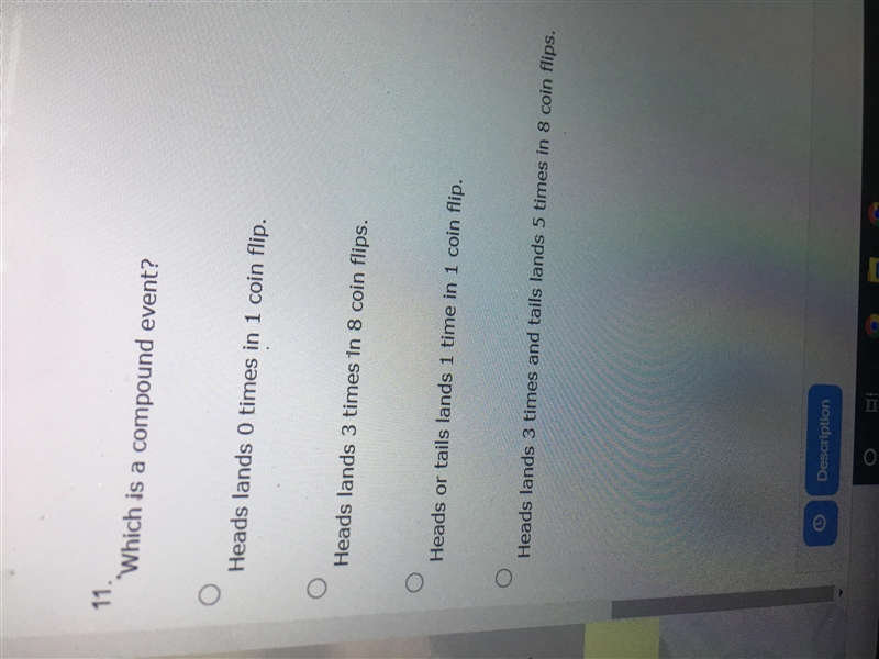 PLEASE HELP: Which is a compound event?-example-1