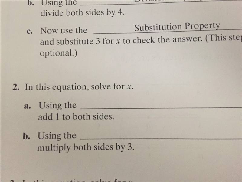 Solve some algebra problems using the properties of equality... pls help i’m horrifyingly-example-1