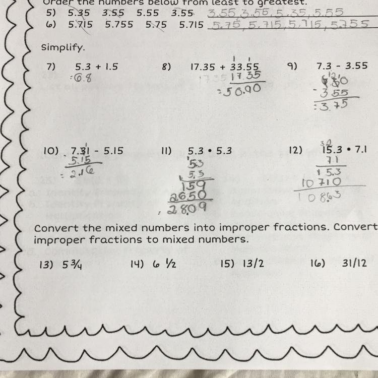 Convert the mixed numbers into improper fractions. Convert the improper fraction to-example-1