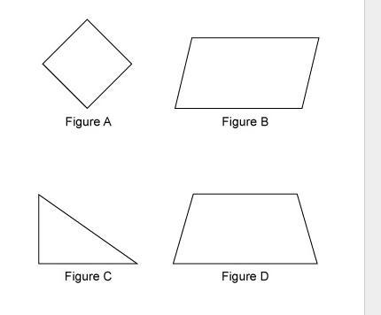 Which polygon appears to be regular? Figure A Figure B Figure C Figure D-example-1