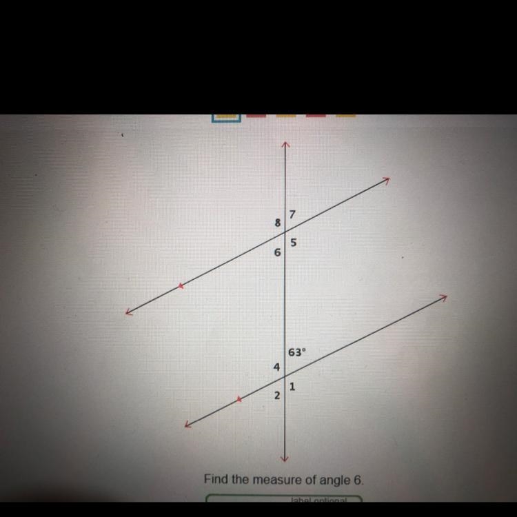 I need the measure of 6-example-1