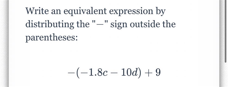 Please help me -(-1.8c-10d+9-example-1