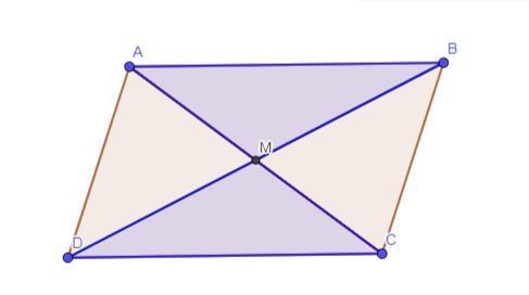 You are given parallelogram ABCD and side AB is congruent to side DC. Prove segment-example-1