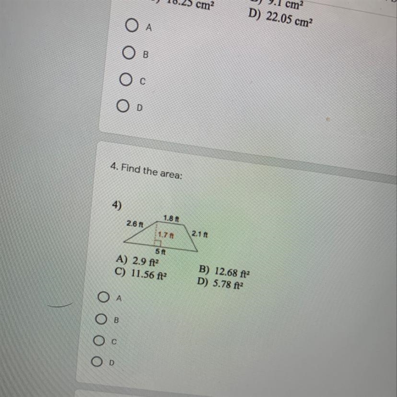 Find the area. Thank you!-example-1