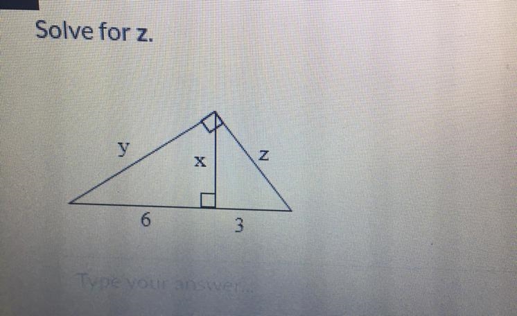 Help Please!Solve For Z.-example-1