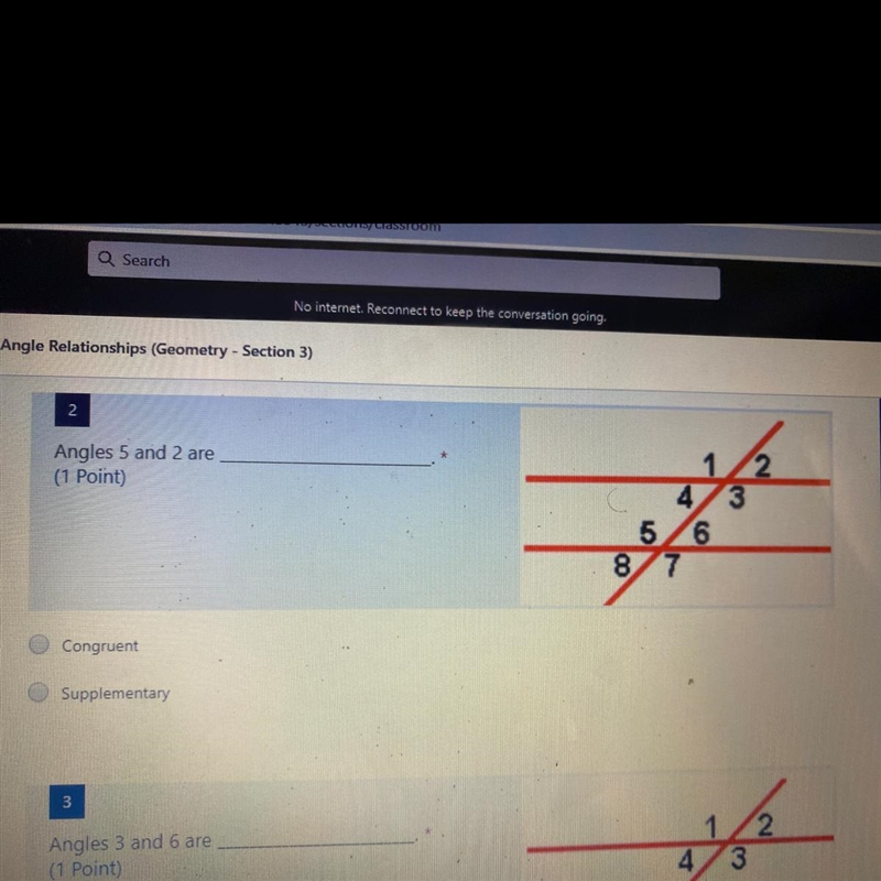 Angles 5 and 2 are??-example-1