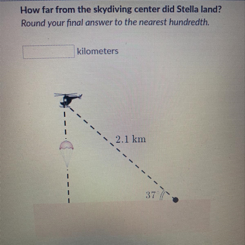 I need to know what is the un given side by using Soh Coa Toa-example-1