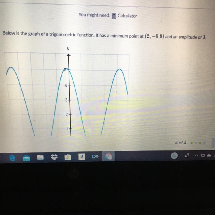 What is the midline equation of the function?-example-1