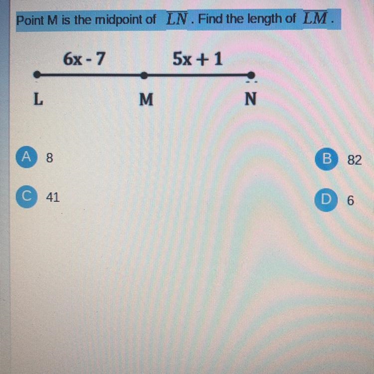 Find the length of lm-example-1