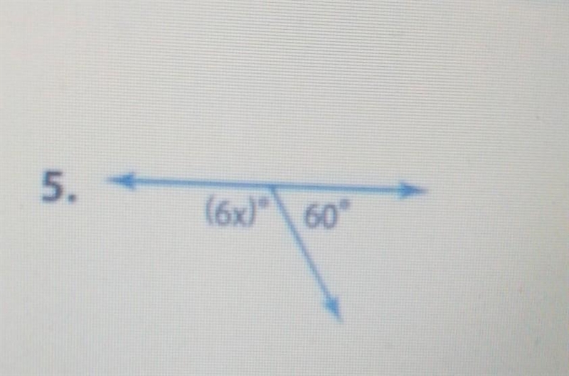 Find the measure of x in each figure. (Look at photo)​-example-1