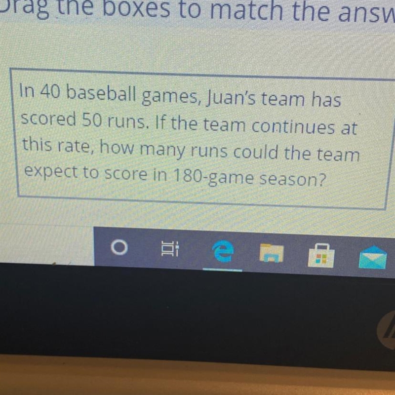 Ng In 40 baseball games, Juan's team has scored 50 runs. If the team continues at-example-1