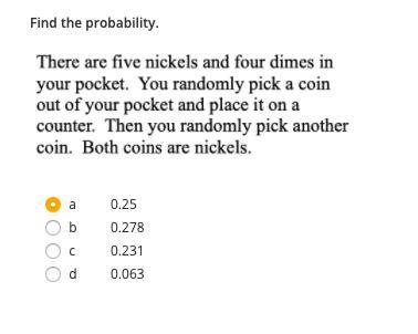 Please help with this probability question im not sure on my answer-example-1