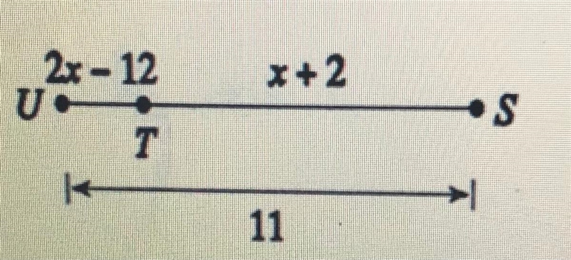 Find the value of x using segment addition.-example-1