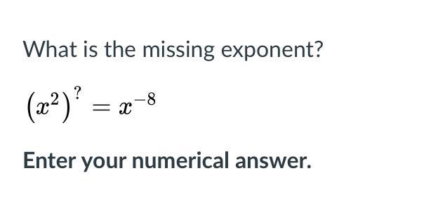 What is the missing exponent? and the numerical answer-example-1