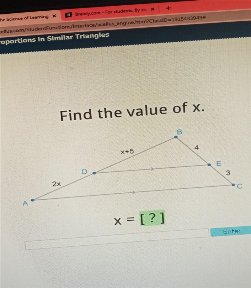 I need help and this is important. x=​-example-1