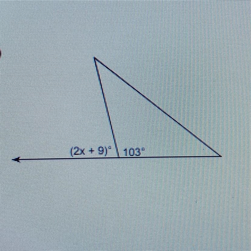 “find the value of x” please help i know the answer i just don’t know HOW to do it-example-1