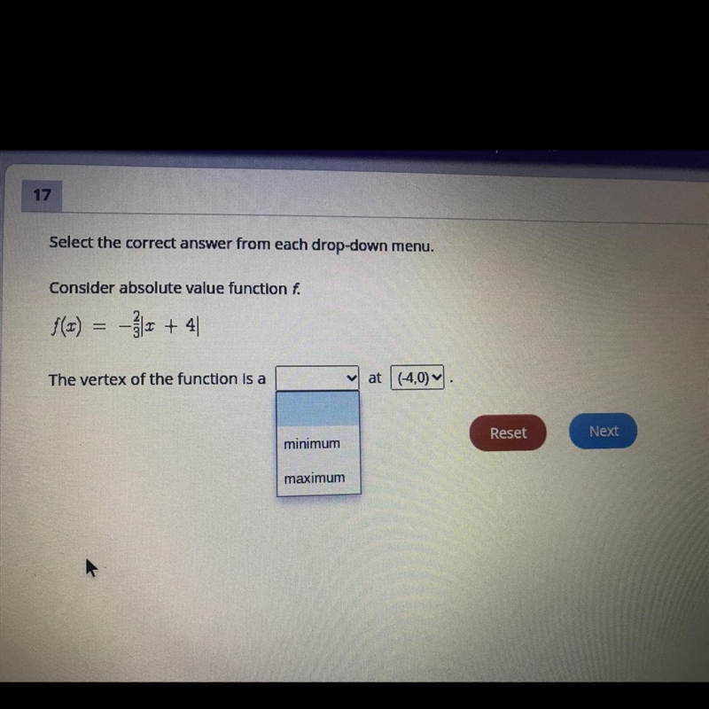 Help!! Is it minimum or maximum??-example-1