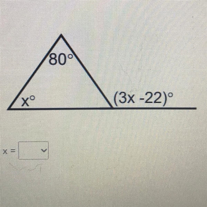 What’s the value of “x”-example-1