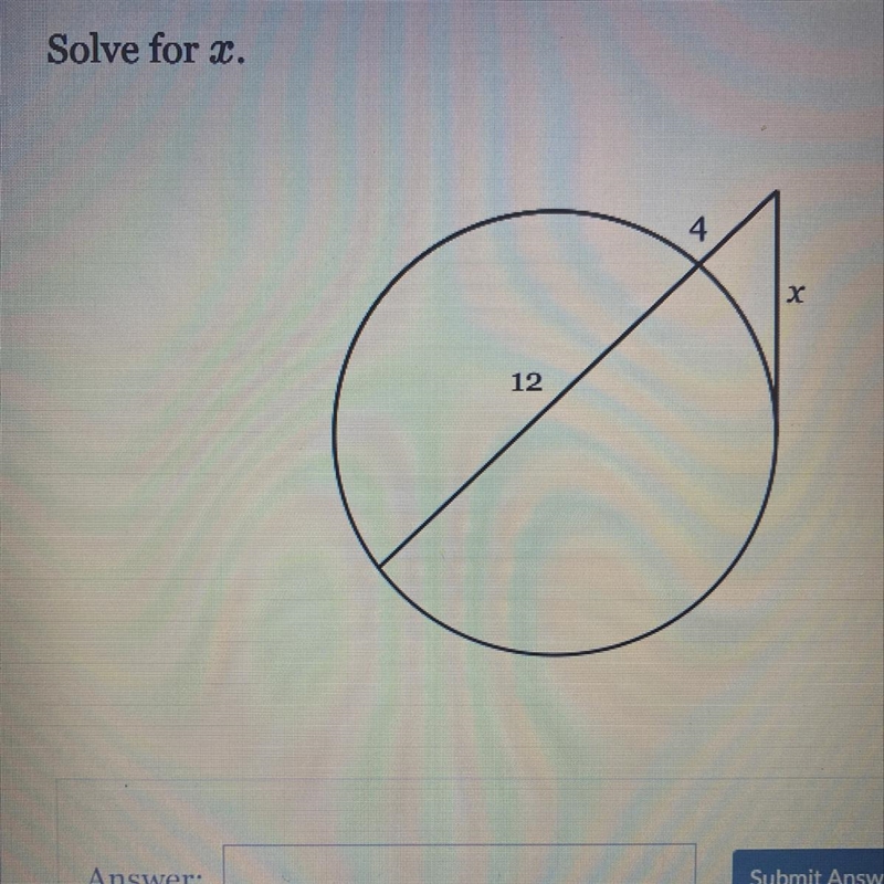 Solve for x , I need the answer before 8pm!!-example-1