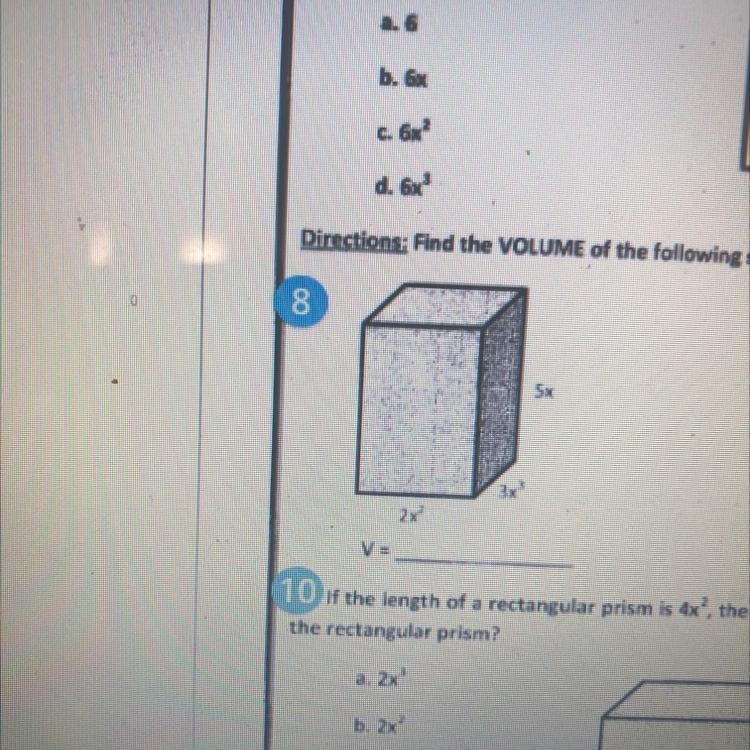 What’s the volume to this shape?-example-1