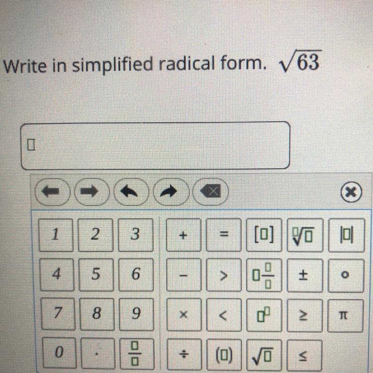 What the simplified radical form is-example-1