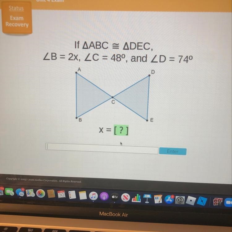 Solve for x help please!!-example-1