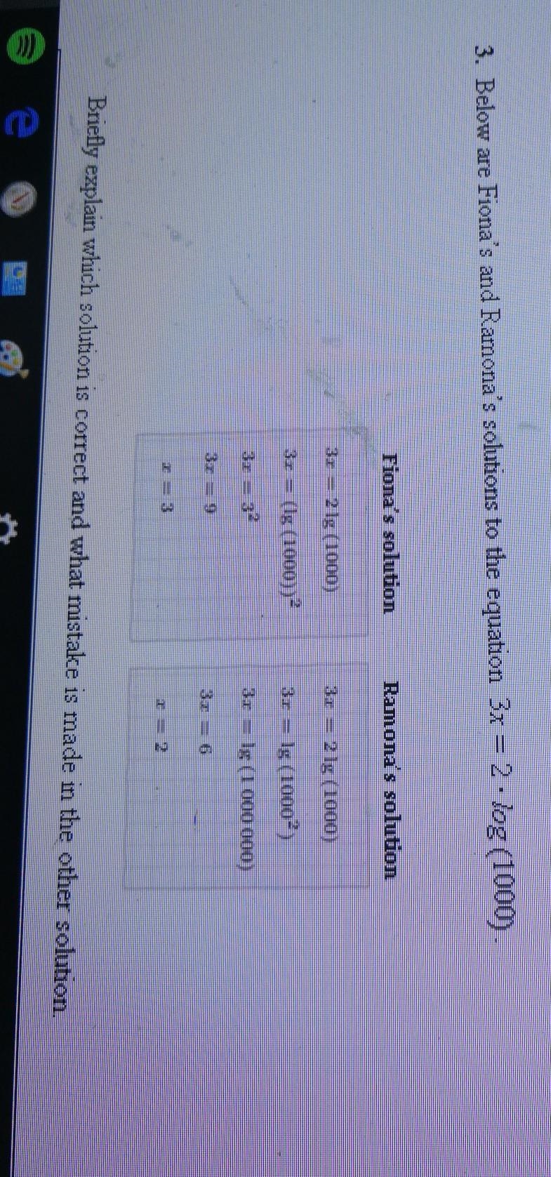 I need help with log question. ​-example-1