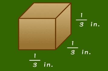 Find the volume. (Answer must be in a fraction)-example-1