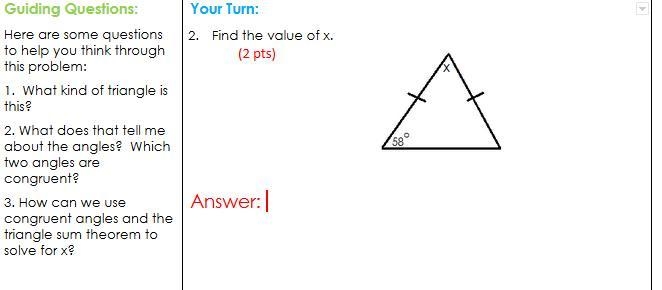 Find the value of x. Please show the work and explain! thank you-example-1