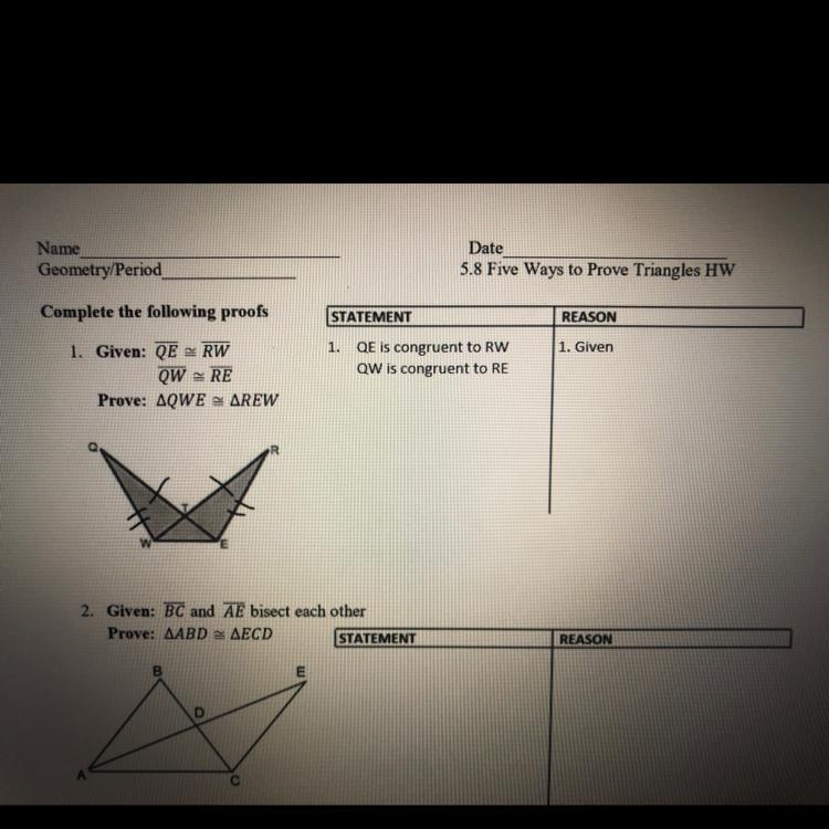 I’m confused on how I can prove number 1 and 2, unless T is the median idk-example-1