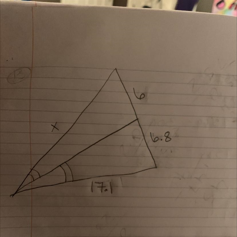 Find the value of x?-example-1