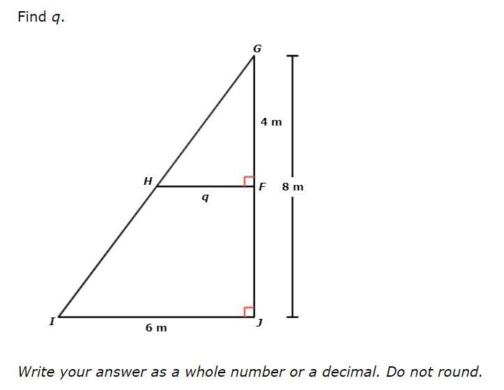 Find the measurement of q?-example-1