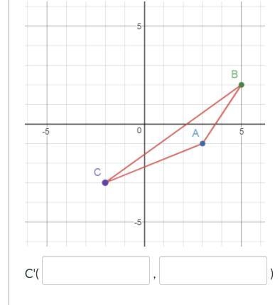 The following image was reflected across the x-axis. What are the coordinates for-example-1