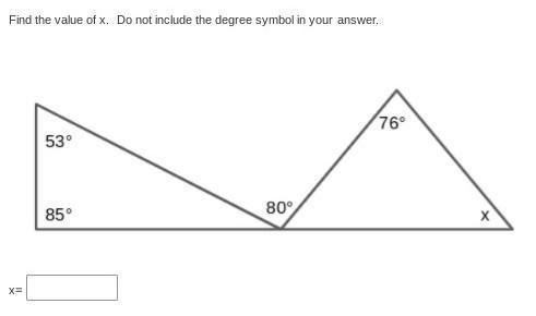 What is the value for x?​-example-1