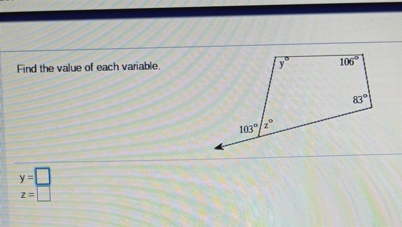 Find the value of each variable​-example-1