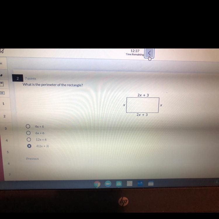 What is the perimeter of the rectangle-example-1