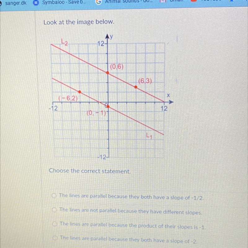 Look at the image below Choose the correct statement!-example-1