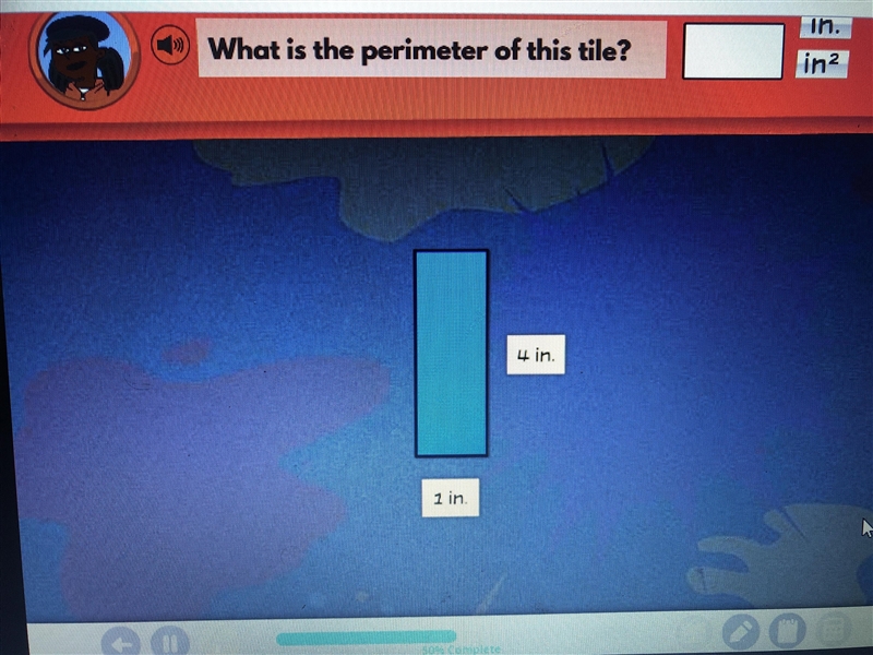 What is the perimeter of this title ? HURRY PLEASE !!-example-1