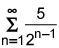 State why the series is convergent or divergent, and if it is convergent, find the-example-1