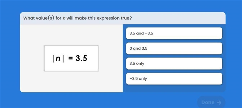 What value (s) for n will make this expression true?-example-1