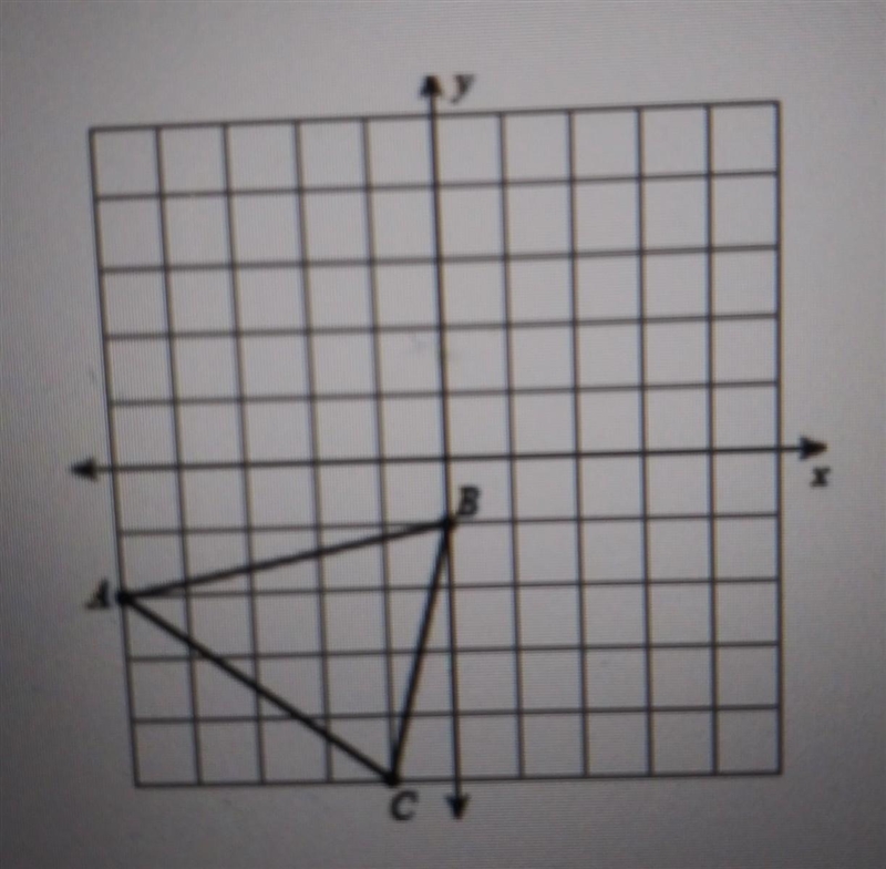 find the coordinates of B' after a reflection after a reflection across the parallel-example-1