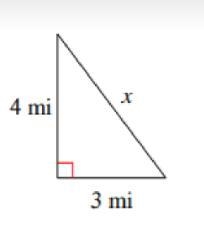 How do I find x in this special triangle?-example-1