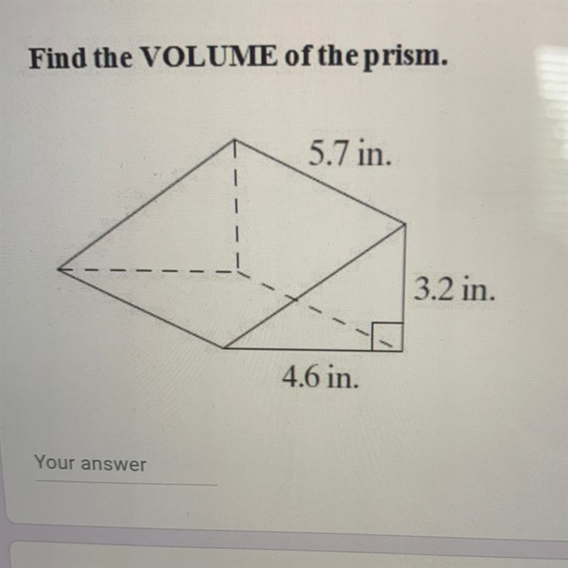 Find the volume of the prism-example-1