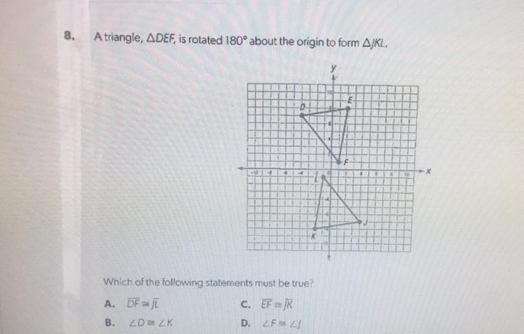 Which of the following statements must be true?-example-1