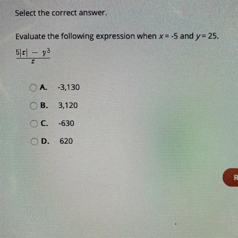 Evaluate the following expression-example-1