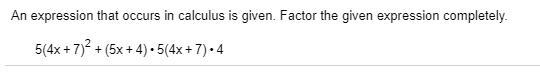 An expression that occurs in calculus is given. Factor the given expression completely-example-1